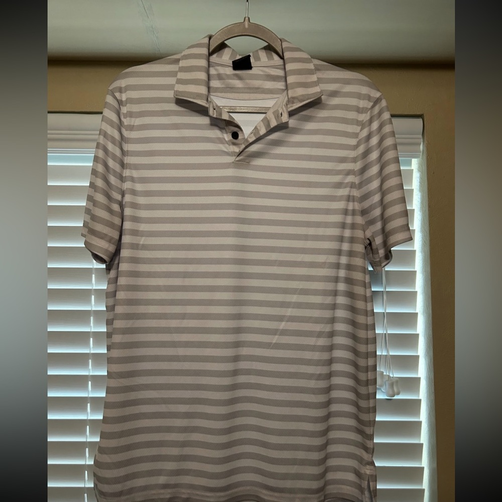 OAKLEY STRIPPED POLO